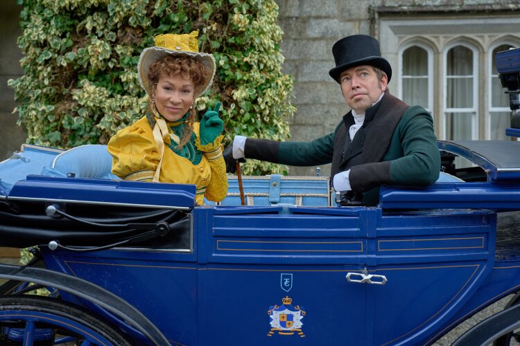 Preview still from #SenseAndSensibility @hallmarkchannel with #EdwardBennett Out this month for #hallmarkloveuary