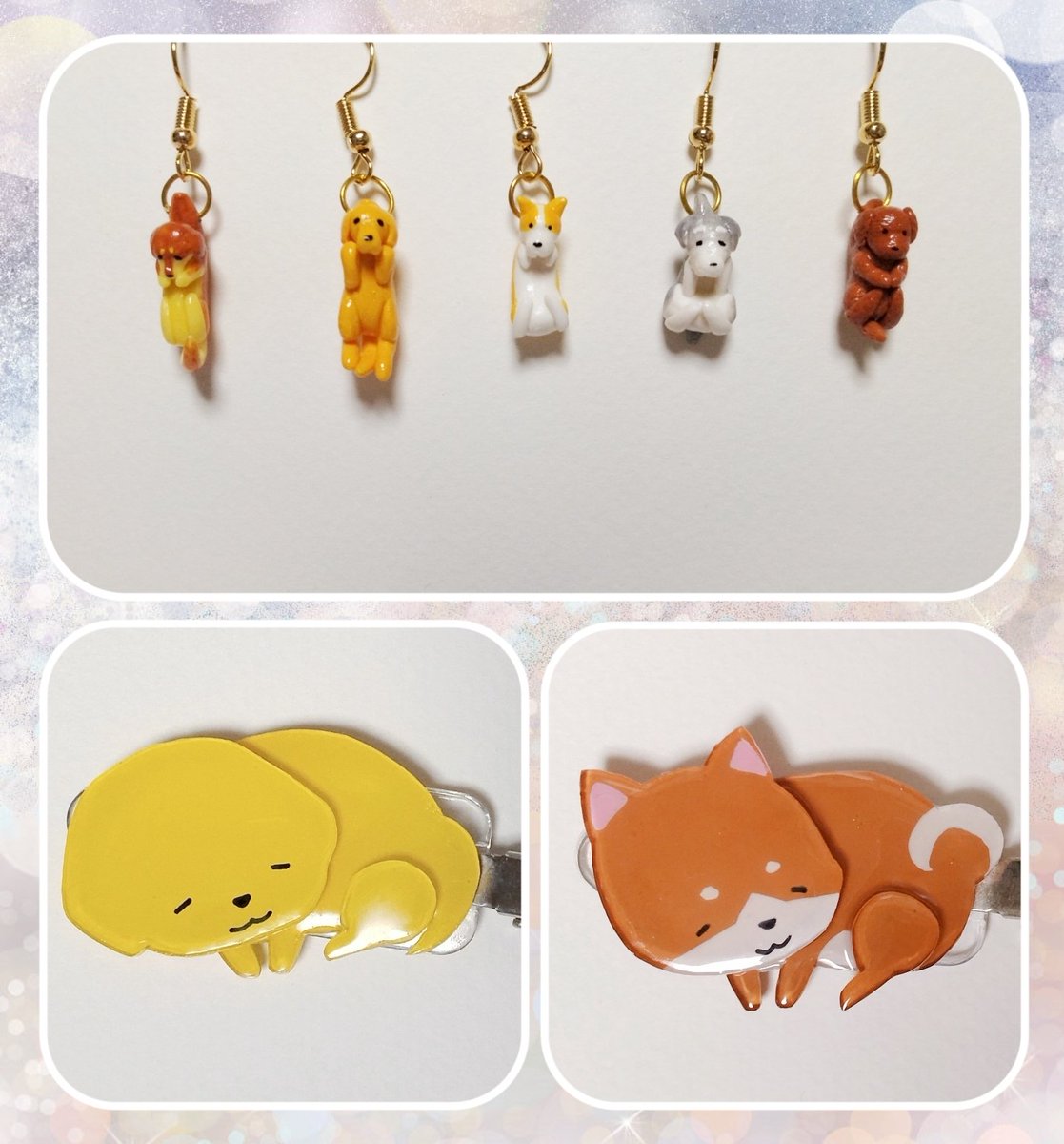 #正直に言いますフォローしてほしいです
#ハンドメイド作家さんと繋がりたい

♡素材：樹脂粘土、レジンなど
♡モチーフ：犬、猫、海の生き物など

上記を中心に創作活動中です！

メルカリショップもやっております。
こんなアクセサリーがほしい！というオーダーも受け付けております✨