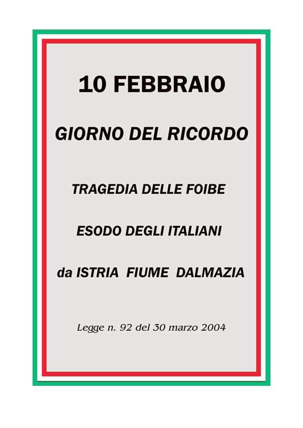 FabioMacera1's tweet photo. "Quello che veramente ami rimane.
Quello che veramente ami non ti sarà strappato.
Quello che veramente ami è la tua eredità".  (E. Pound)
🇮🇹 A perenne memoria e onore dei 30.000 Italiani fiumani, istriani e giuliano-dalmati trucidati nelle Foibe e dei 350.000 costretti all'Esilio https://t.co/pMVvbdqHm8