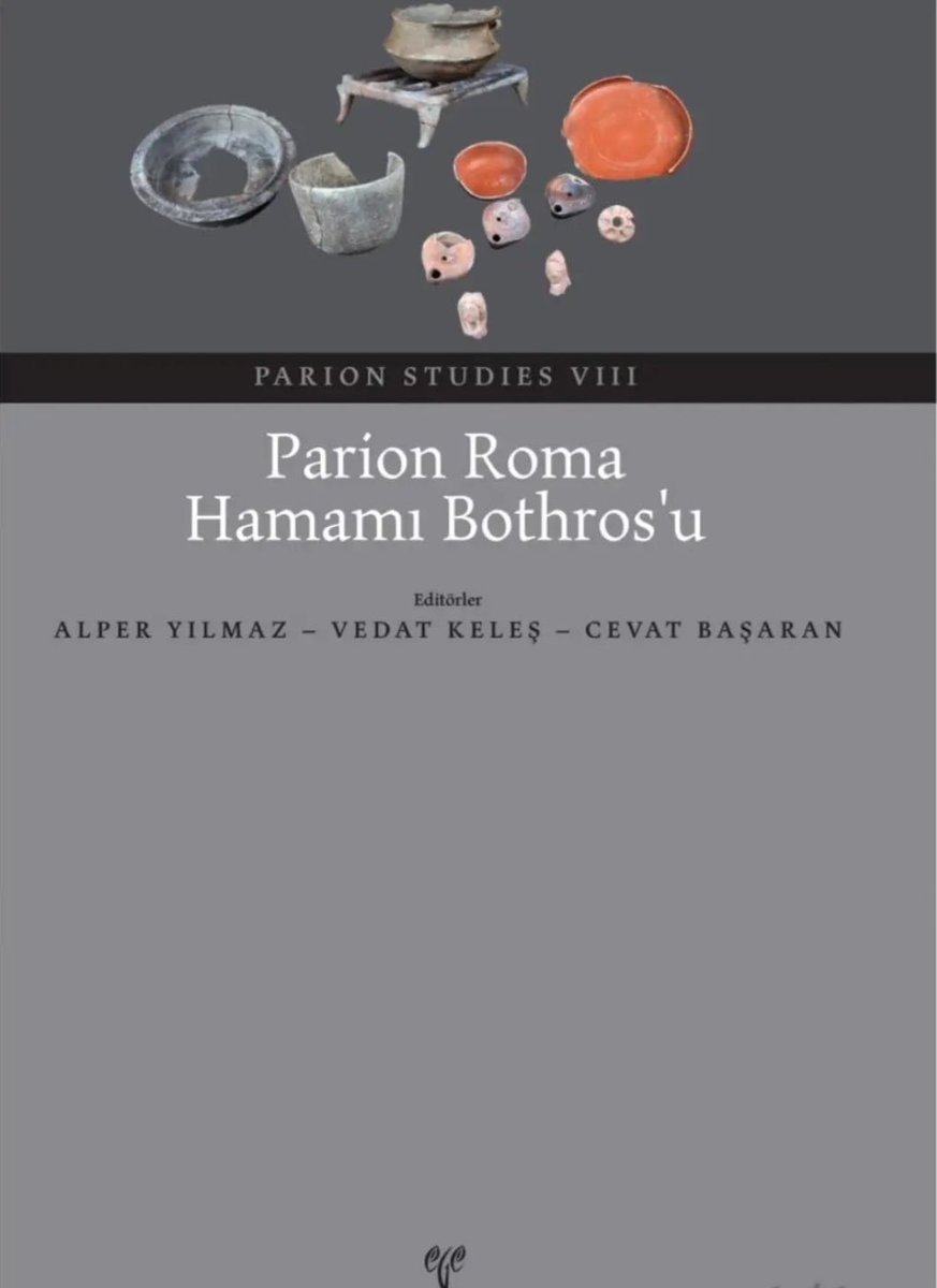 <a href="/ZeroBooksOnline/">Zero Kitap / Zero Books Online</a> @kazardb <a href="/TCKulturTurizm/">T.C. Kültür ve Turizm Bakanlığı</a> <a href="/ttkgovtr/">Türk Tarih Kurumu</a> #Romanbaths #Parion #troad Yakında yeni yayın