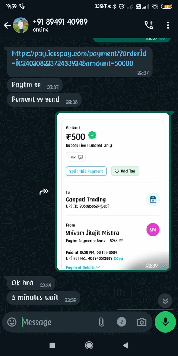 ShivamM44's tweet photo. Here's screen shot https://t.co/GBHmkOCmtb