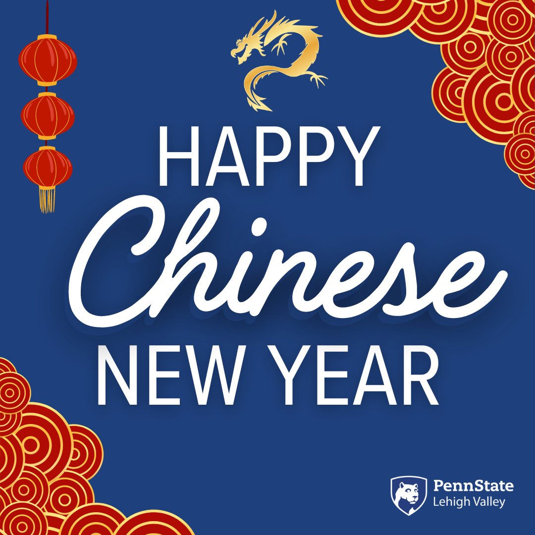 PSU Lehigh Valley (@psulehighvalley) on Twitter photo 2024 is the Year of the Dragon.🐉
The #ChineseNewYear is recognized from February 10 through February 24.
Check out the decorations that our #PSULV Global Student Organization hung up in Centre Hall on campus!
📍Penn State Lehigh Valley 
#YearoftheDragon 2024 is the Year of the Dragon.🐉
The #ChineseNewYear is recognized from February 10 through February 24.
Check out the decorations that our #PSULV Global Student Organization hung up in Centre Hall on campus!
📍Penn State Lehigh Valley 
#YearoftheDragon