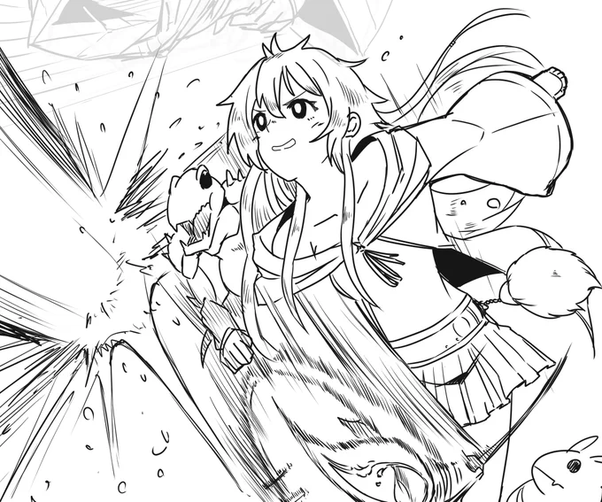 ■お題:水属性
《水霊使いエリア》

#遊戯王OCG深夜の真剣お絵かき60分一本勝負 