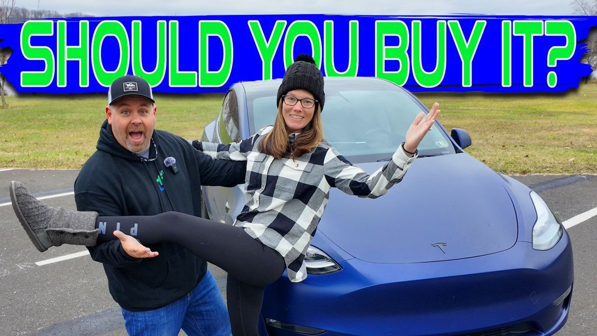 LockettTech's tweet photo. Is the Tesla Model Y still 👑 of the EV's⚡️and should you buy it?  Check out our completely unbiased and honest review after 3 years and 60,000 miles.  Would we buy it again?  🤯    https://t.co/MDYmWeZImk  #tesla #modely #teslareview https://t.co/qA0ueWDX7e