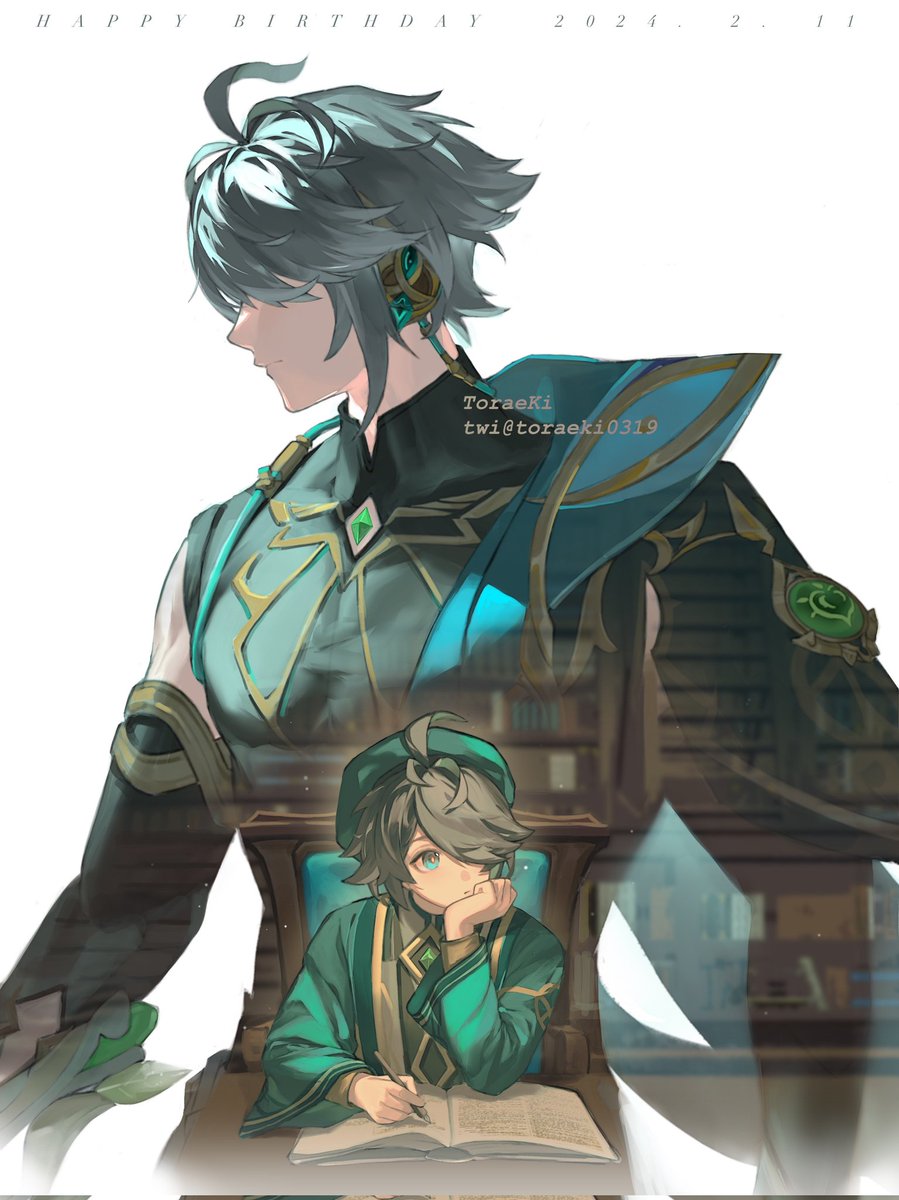 ToraeKi0319's tweet photo. 🎉#アルハイゼン生誕祭2024 #Alhaitham https://t.co/fXnTaFZ3pa