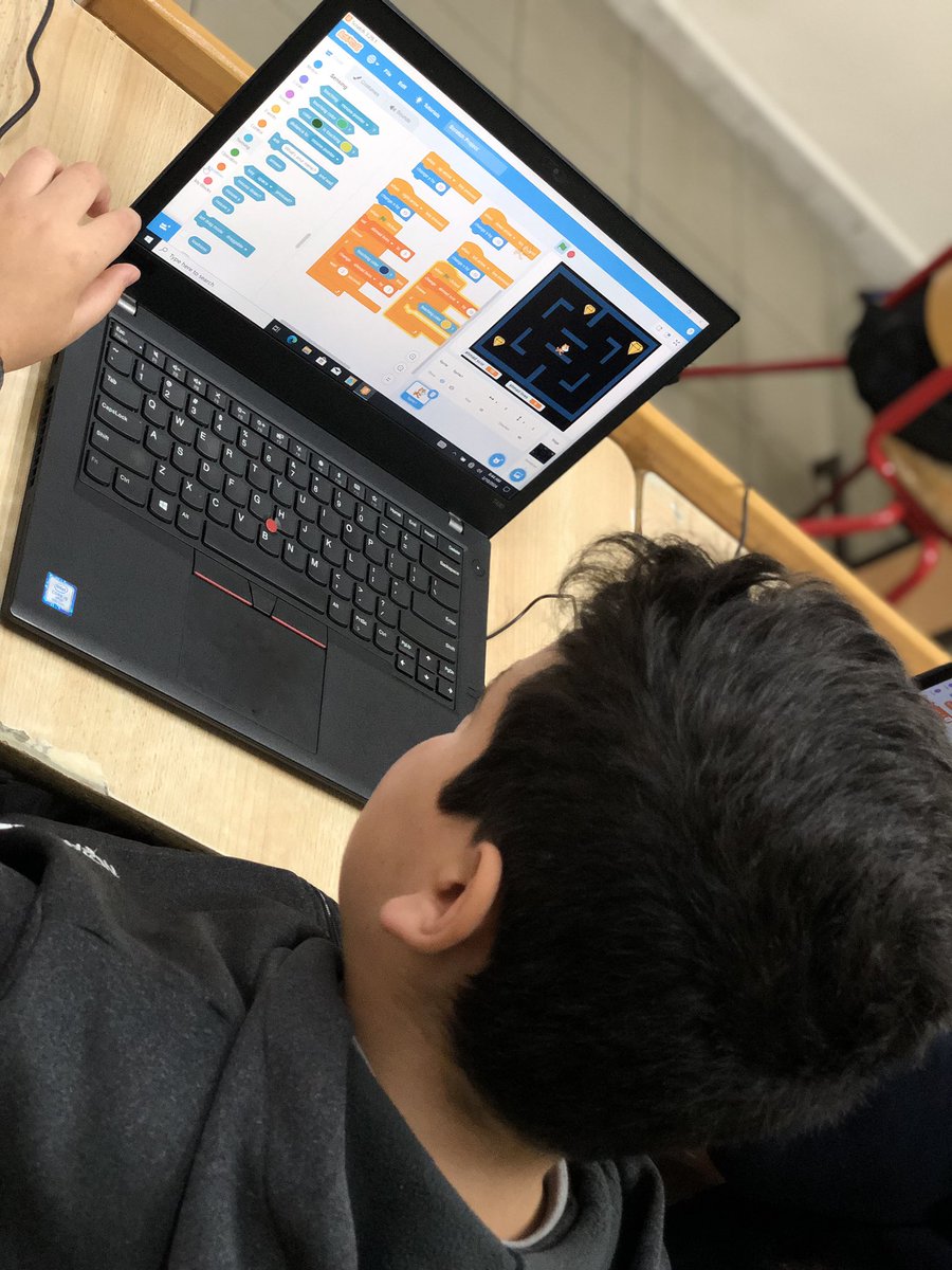 DawhaRobotics's tweet image. Grade 4D coding wizards! 🌟 Watch out, Pac-Man! These young minds have leveled up their coding skills in Scratch 3 to create their very own Pac-Man game. Future game developers in the making! 👾💻
#CodingStars #Scratch3Fun
@soha_nj @HanaJoumaa @makdawhaschool