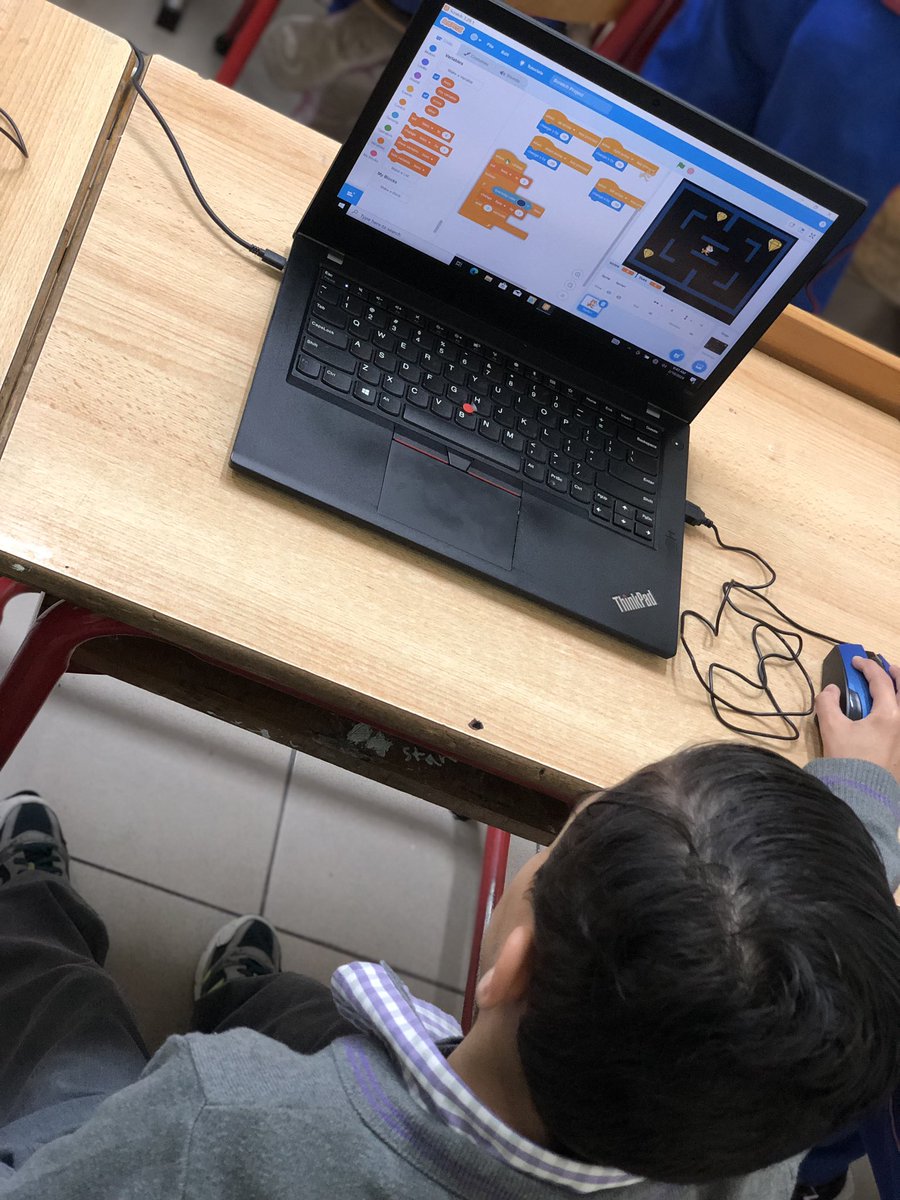 DawhaRobotics's tweet image. Grade 4D coding wizards! 🌟 Watch out, Pac-Man! These young minds have leveled up their coding skills in Scratch 3 to create their very own Pac-Man game. Future game developers in the making! 👾💻
#CodingStars #Scratch3Fun
@soha_nj @HanaJoumaa @makdawhaschool