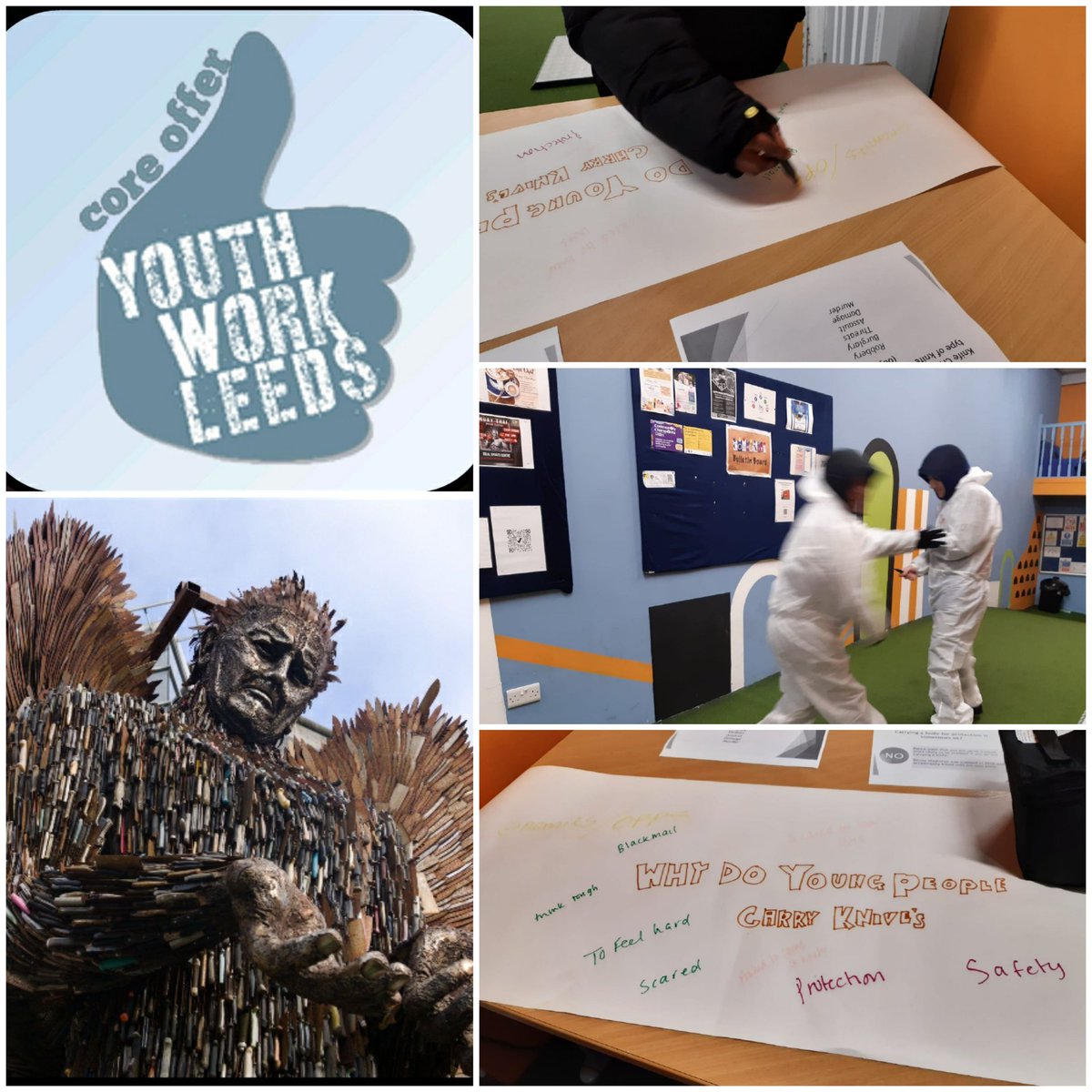 Great night @ our Friday Night Bilal #Youthwork session Loads of activities focused on #education #awareness #impact & #consequences of #KnifeCrime #Prevention #ProjectShieldLeeds #LeedsYouthService #Harehills