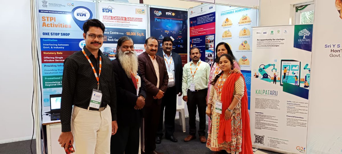 Startups, Students & IT fraternity visited the #STPIINDIA Stall at 'AI & Cloud Summit '24', Visakhapatnam organized by @DeepTechNaipuny @GoI_MeitY @arvindtw @stpiindia #STPINEXT @STPINEXT #STPICoEs @DeveshTyagii @KavithaC8