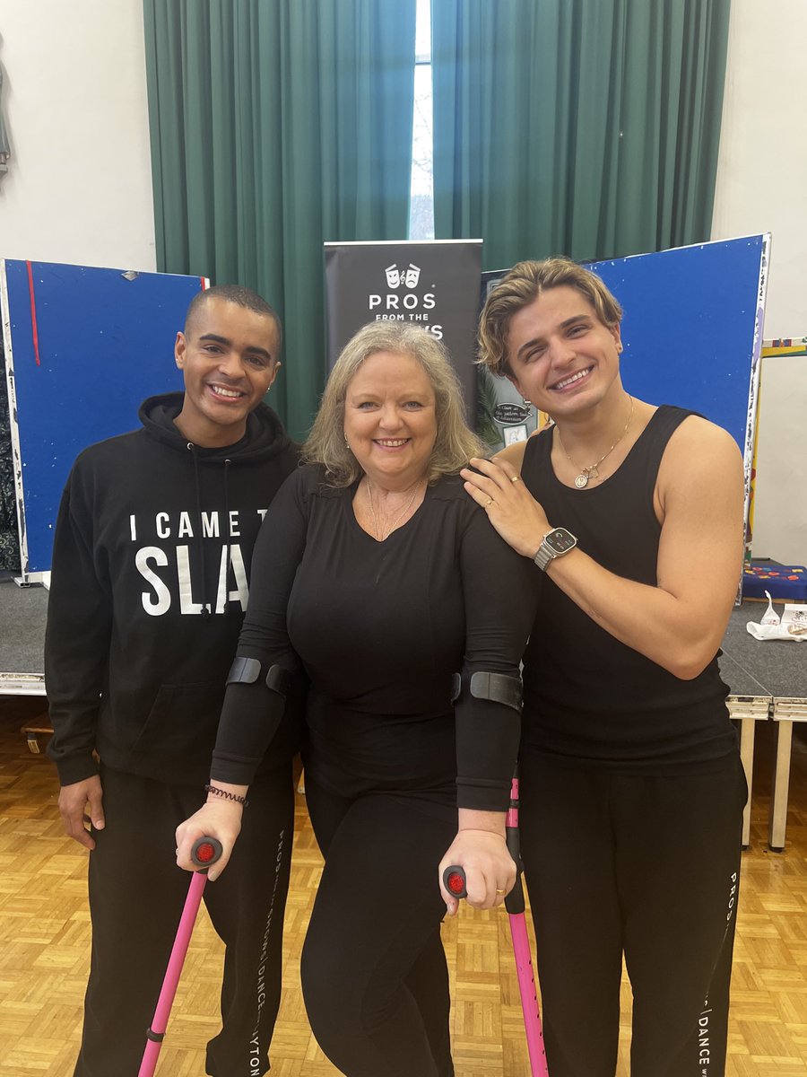 Just had such a great time with these two! Wasn’t sure about coming in but so glad I did, warm, fun, inclusive just fabx ⁦<a href="/LaytonWilliams/">Layton Williams</a>⁩ ⁦<a href="/kuzmin__nikita/">Nikita Kuzmin</a>⁩ ⁦<a href="/ProFromTheShows/">ProsFromTheShows</a>⁩ Thank you x