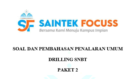 SaintekFocuss's tweet photo. [PEMBAHASAN SOAL]

(A THREAD)

Substest        : PU
Jumlah Soal  : 15 Soal 

-Jangan lupa berbagi dengan Retweet ya😇- https://t.co/bLwfG2TaAW