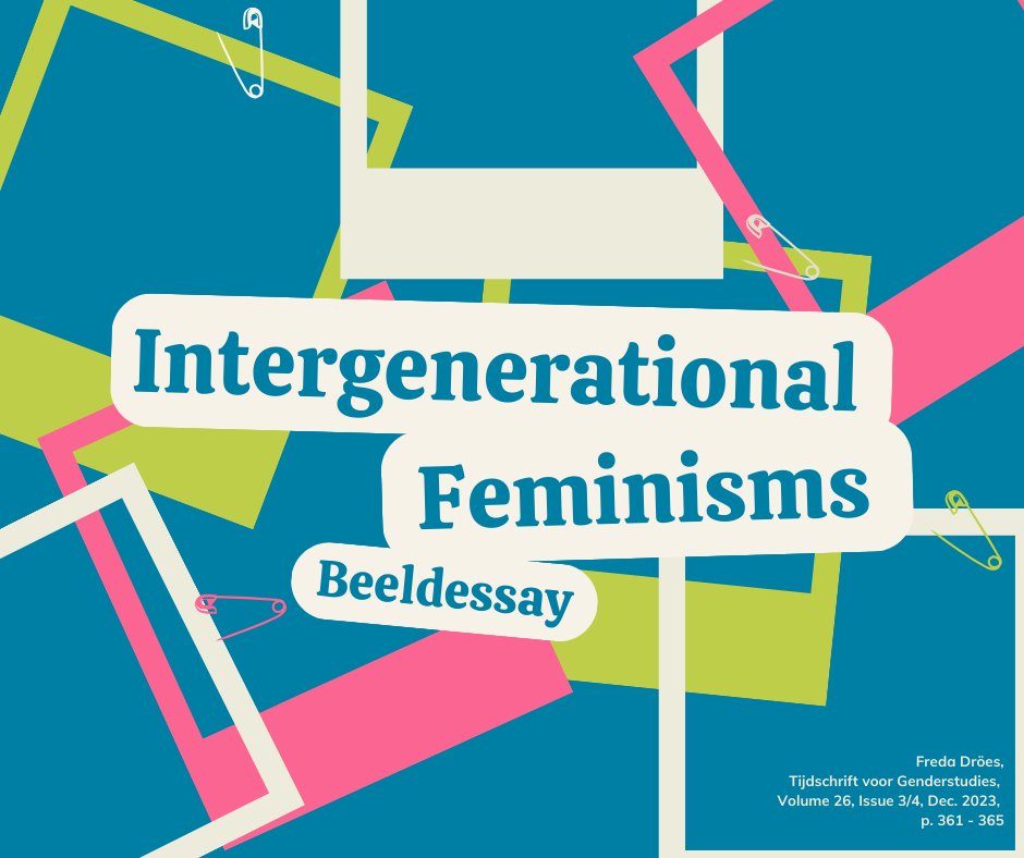 📝In September, the Gender and Diversity Centre in Maastricht celebrated its 25th anniversary. To get an insight into the symposium, visit the visual essay by Freda Dröes. ➡️Open to access with the link below doi.org/10.5117/TVGN20… #Gender #Diversiteit #essay #TvGS #UM #OA