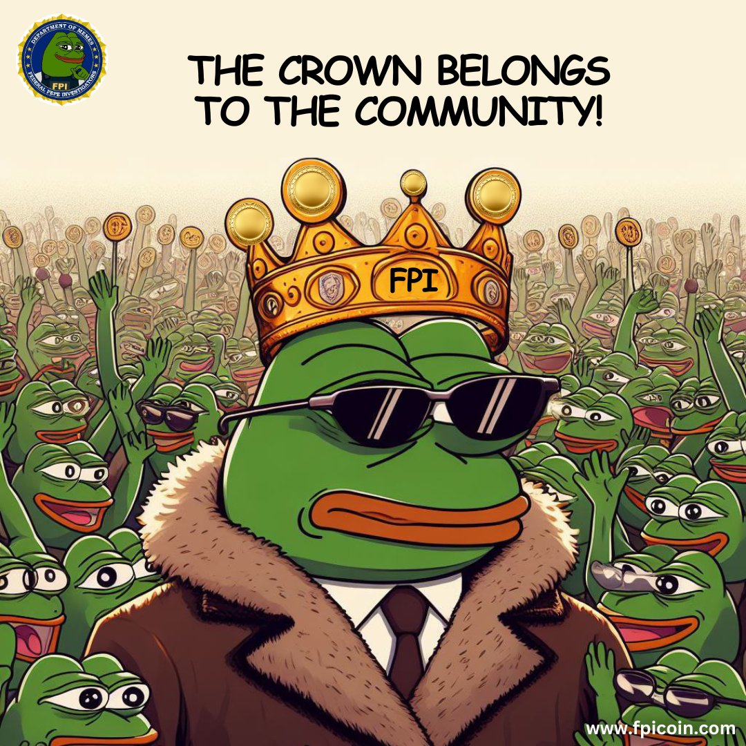 No puppet masters here!🚫  

FPI's ownership has been renounced, meaning the community takes the wheel. Buckle up for a transparent, meme-fueled moon mission! 🌕  

Join us on Discord at discord.com/invite/kxFdJCv…🚀  

#FPIDecentralized #MemeFiRevolution