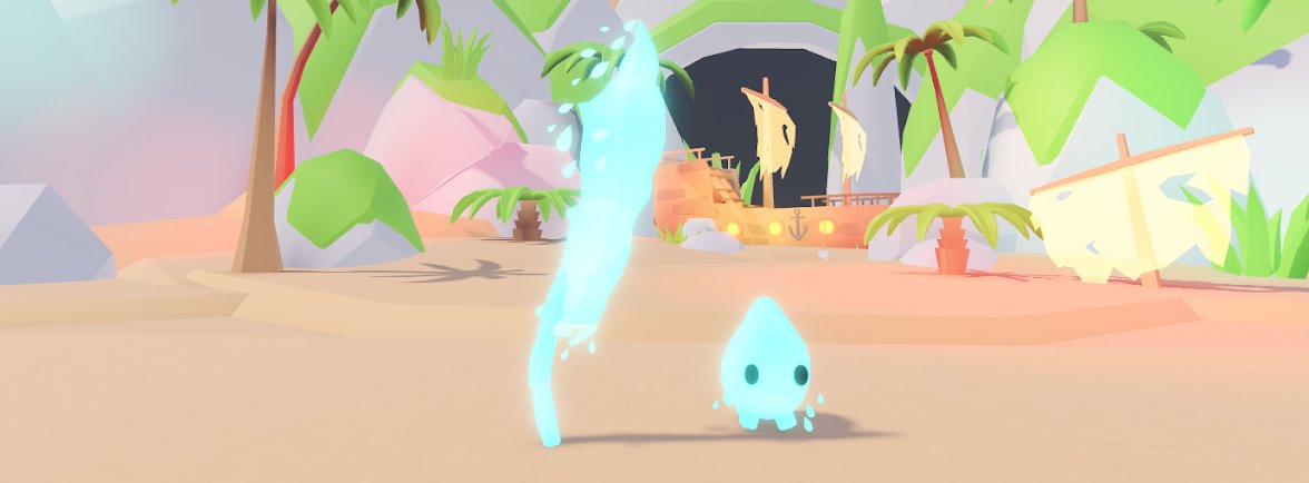 Water Droplet and Water Sword for Sword simulator 🌊⚔️#RobloxDev #robloxart #RobloxCommissions