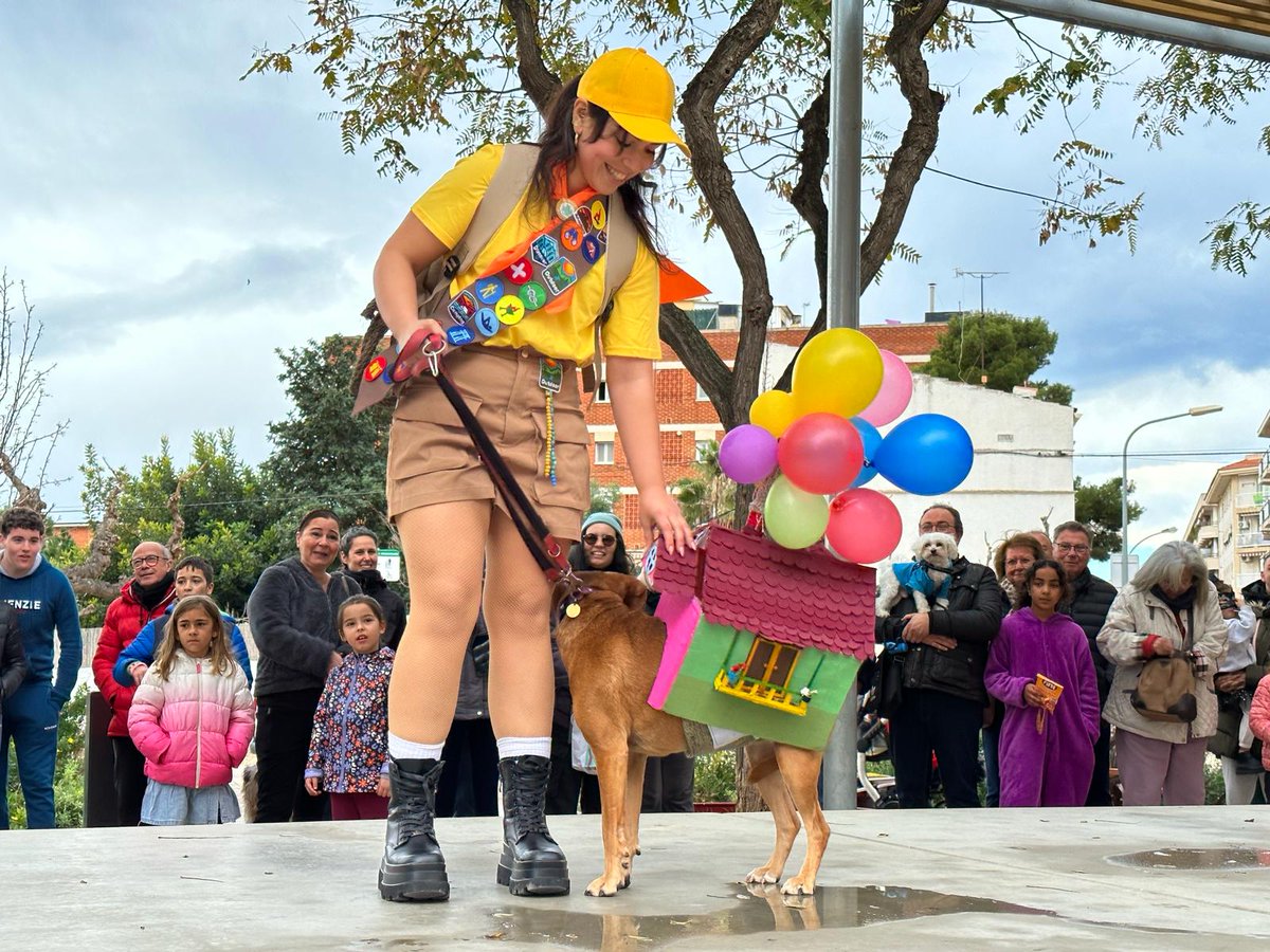AjTorredembarra's tweet photo. 🐶 17 mascotes difressades han participat aquest matí al concurs del #Carnaval #Torredembarra 

Gràcies als participants i als col·laboradors que han aportat els premis 👉🏽4Potes, Ivet Clínica Veterinària, Gat i Gos, SOS Animal, Perruqueria Canina Angie i Style Can.

📷 Anna F. https://t.co/aOsGfPXrbD
