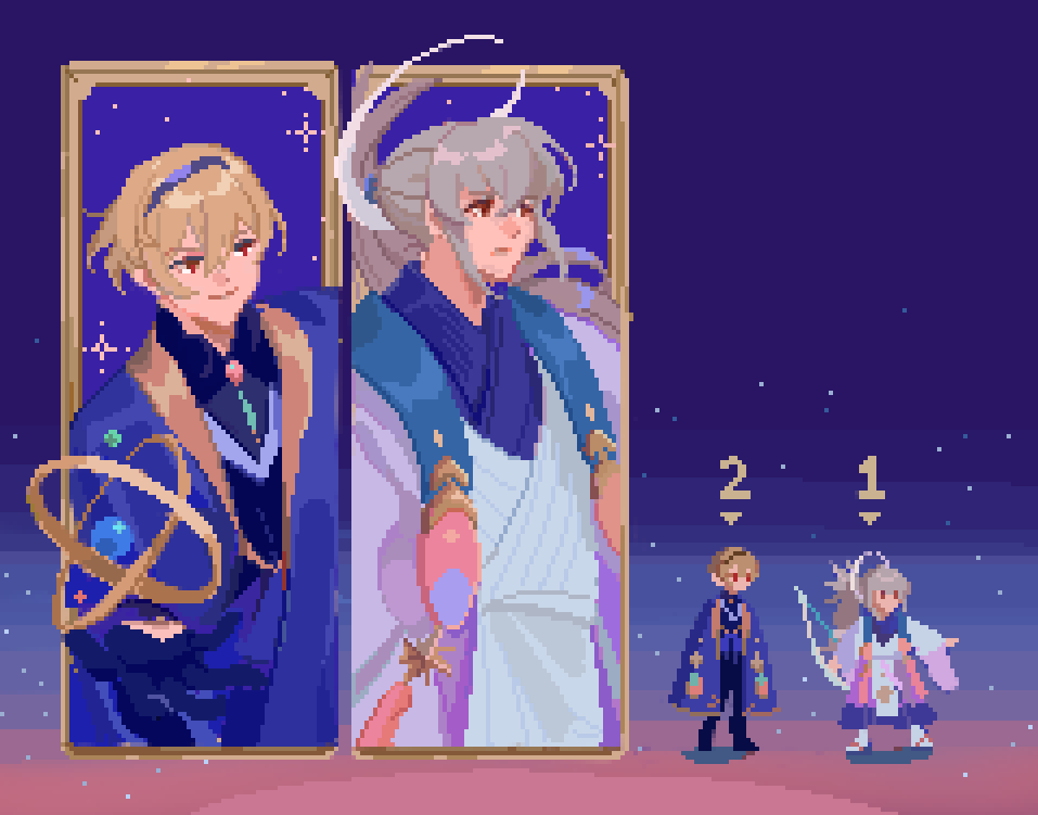 Geminnnid's tweet photo. day 7
i didnt finish the other thing i made so i just drew this real quick 😔
#leokumiweek2024 https://t.co/jTpXRQYGMm