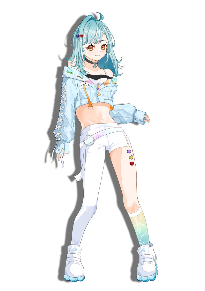 liloujiang's tweet photo. 新年最初の絵♥ #らむねはいか画 https://t.co/a37iM35bSk