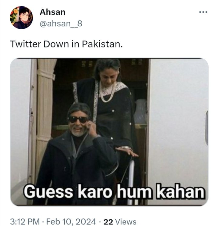 Madiha_Qtr_56's tweet photo. 🗣️ : We can stop them ( #TwitterDown )
Le Insafians :
#ImranKhanFightingForPakistan #ImranKhan #Elections2024 #votePTI #ElectionResults #ImranKhanPTI https://t.co/fqo9uDW1ef