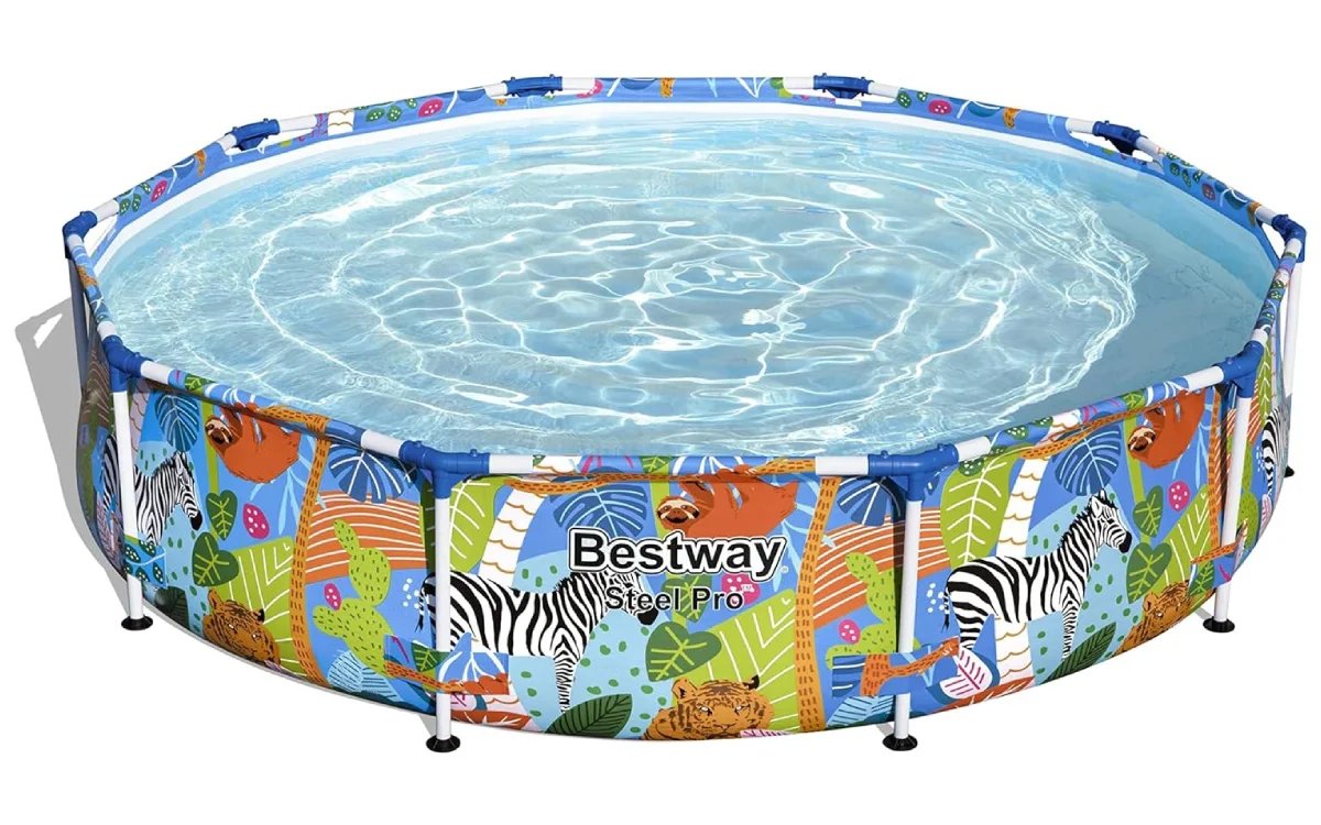 hosteleriaweb's tweet photo. Piscina Desmontable Tubular Infantil Steel Pro BESTWAY 56985 – 305×66 cm https://t.co/Uui39H14ZY https://t.co/pAciIk1ATQ