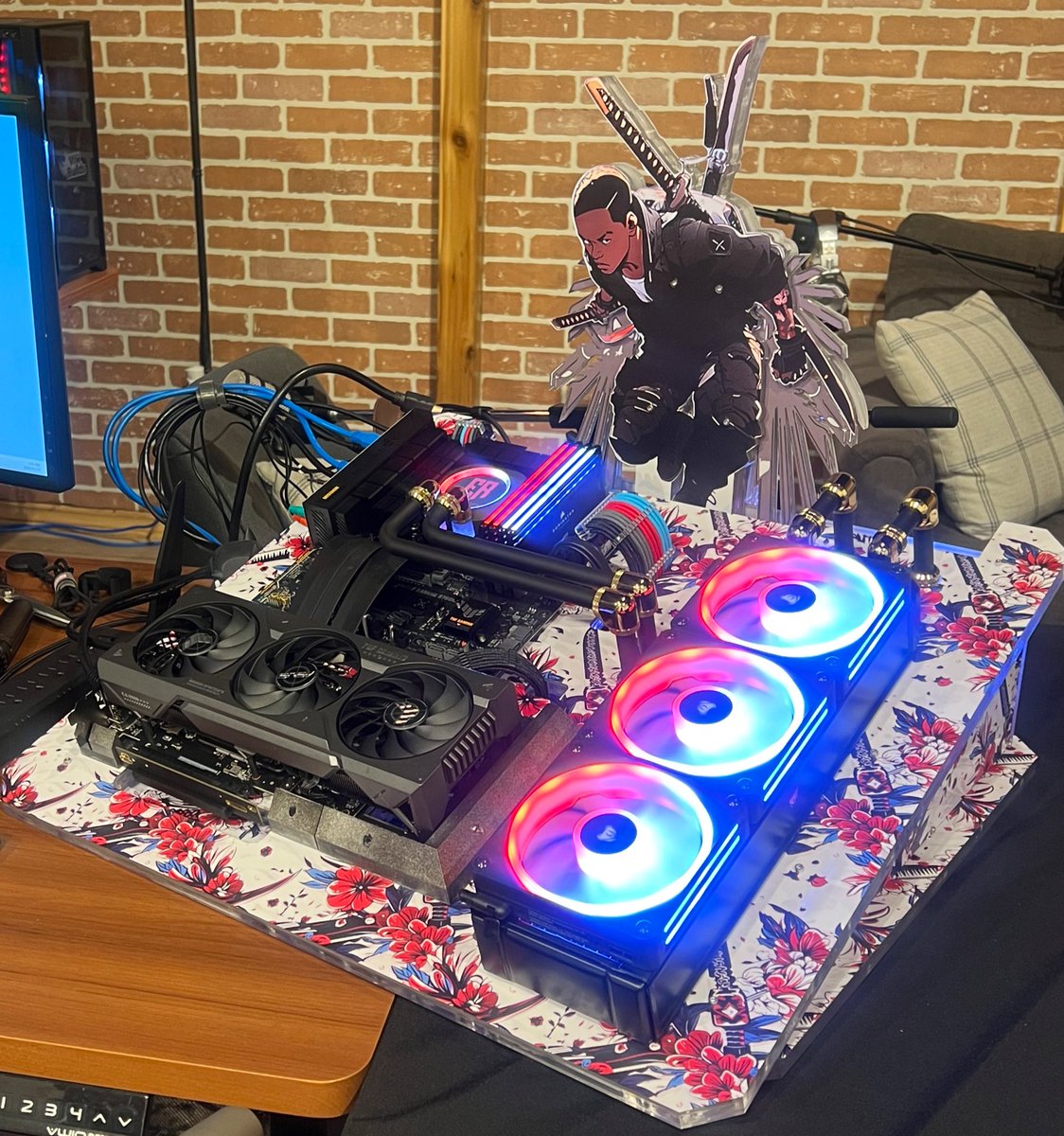 EmeryReigns's tweet photo. I’m on a PC! 

Thank you, for everything 👑🔥🥷

@Wrbuilds @CORSAIR 🙏🏽 https://t.co/6OwAolBIiv