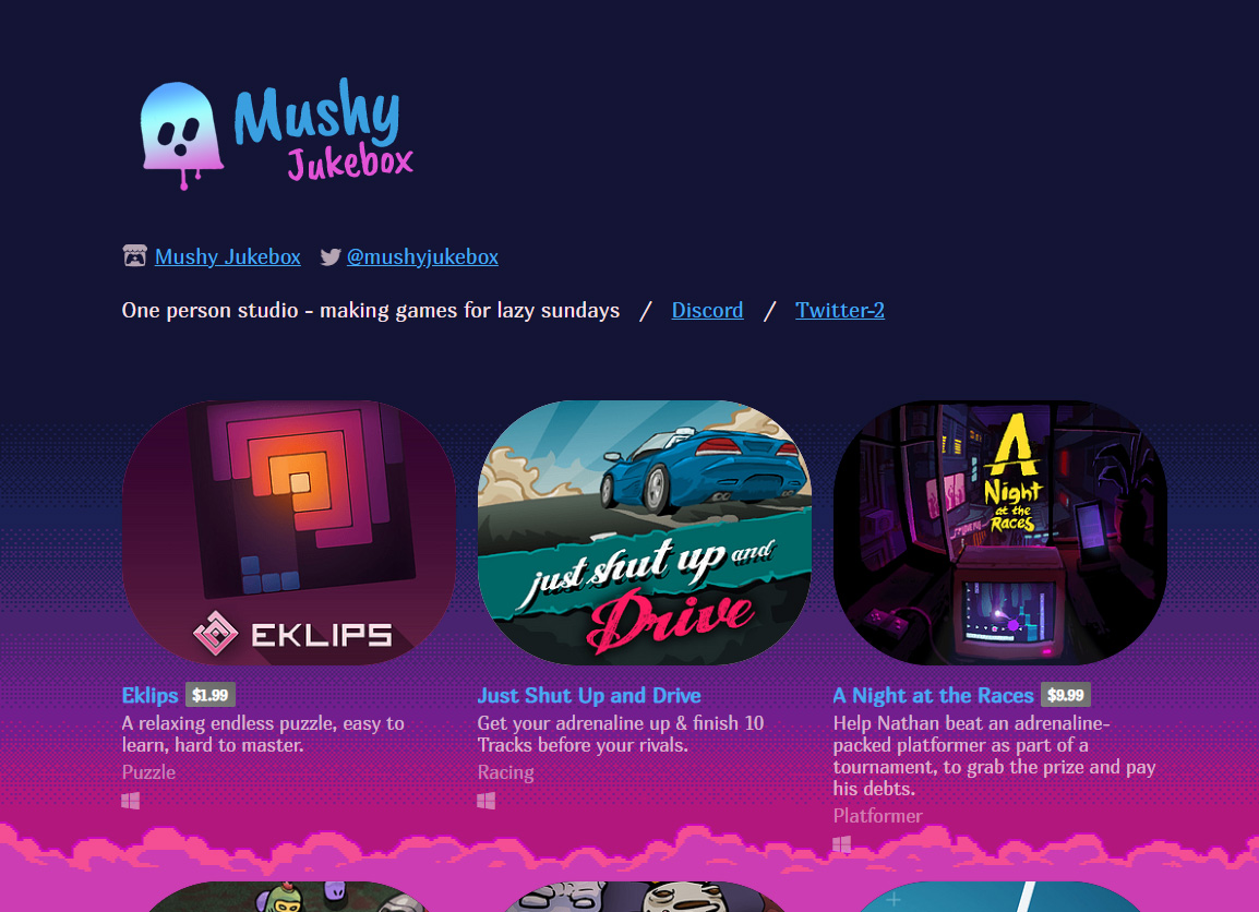 umutdervis's tweet photo. Just renewed my logo &amp; itch page, I really like the result! Your thoughts? 

You can check the small games I've made here, I hope to release more this year:   

>>> https://t.co/elUG0XCJRV 

#screenshotsaturday #indiedev https://t.co/50ERkrMRND