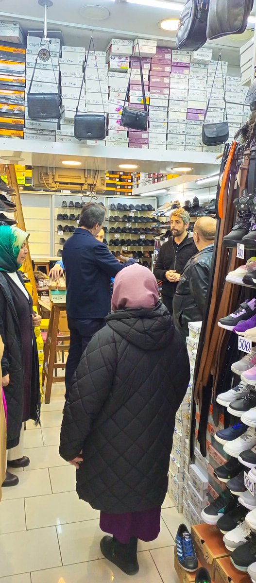 📍 ÜMRANİYE İlçe Başkanlığımız ve kadın kollarımız ile birlikte esnaf ziyaretimiz. Cumhur ittifakı İBB başkan adayımız <a href="/muratkurum/">murat kurum</a> ve Belediye Başkanımız <a href="/ismetyildirim/">ismet yildirim</a> a destek istedik.
ÜMRANİYE İÇİN CANLA BAŞLA...
İSTANBUL İÇİN CANLA BAŞLA...
<a href="/_MHPistanbul_/">MHP İstanbul</a>
<a href="/sertel_selim/">Sertel Selim</a>