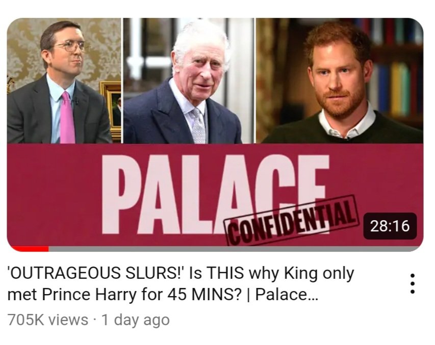More than 700,000 people have watched the latest edition of #royal talk show Palace Confidential in just one day. Don't miss it. Featuring me, Rebecca English @RE_DailyMail Richard Kay and @jo_elvin Watch via @YouTube m.youtube.com/watch?v=8NWlAt…
