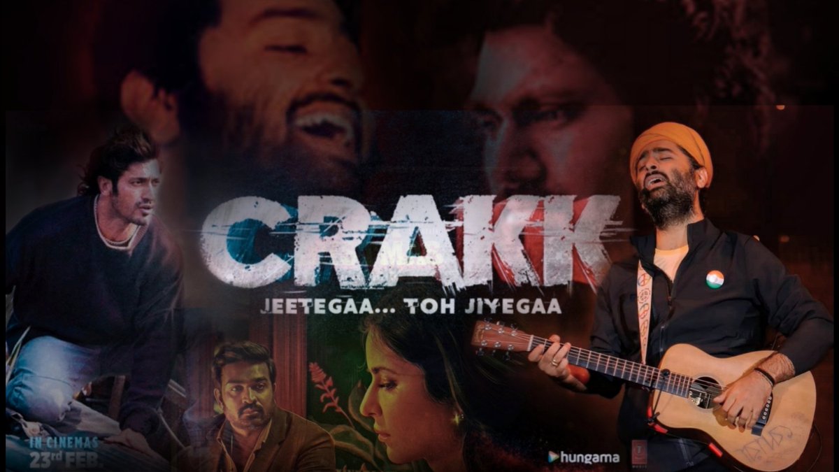 If there any #ArijitSingh song in #Crakk Movie please release it @TSeries @mithoon @VidyutJammwal
. 
. 
. 
. 
. 
. 
. 
. 
. 
Song: Untitled
Singer: Unknown
Music: Mithoon
Lyrics: Manoj Muntashir

#Tseries #Crakk #mithoon #romentic #ValentinesDay