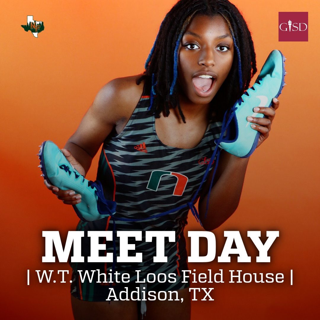 NFHSTrackField's tweet photo. The time has come! It’s meet day for the Forest as our Rangers travel to Addison, Texas on this rainy day to compete in the W.T. Longhorns Invitational! Comment below and wish them luck! #GoRangers #DriveOverEverything https://t.co/jHtFhncomR