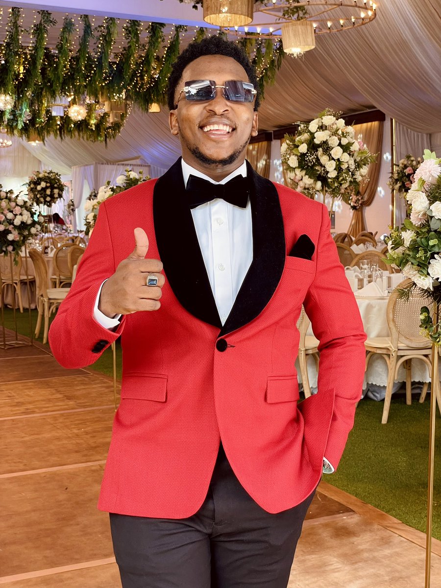 deejaybugy's tweet photo. CJ weds Sonia 💍

#LetsGetBugy at Serena Kampala 

@ricnicclothing went too hard 🕴️🕴️ https://t.co/pAosXKSqhY