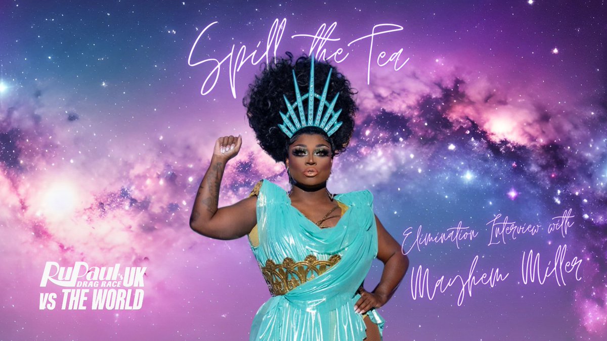 Elimination interview with <a href="/TheOnlyMayhem/">Mayhem Miller</a> 

"I’m living proof that when it comes to Drag Race, it doesn’t matter where you place! What matters is the mark you leave on people hearts and minds" 

Read the interview spilltheteamag.com/online-content… 

#DragraceUKVstheWorld