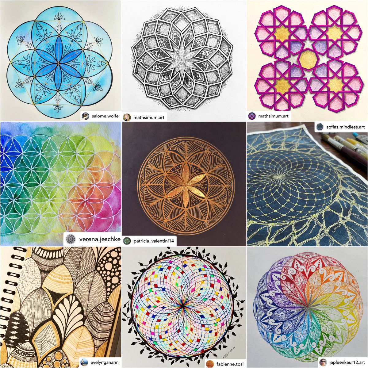 c0mplexnumber's tweet image. Only 1 week to go until my Introduction to Geometric Art online course…

Suitable for beginners, it introduces the golden ratio, Islamic pattern and Gothic tracery.

Attend the live Zoom sessions or work from the recordings at your own pace.

Learn more: eventbrite.co.uk/e/720742017777…