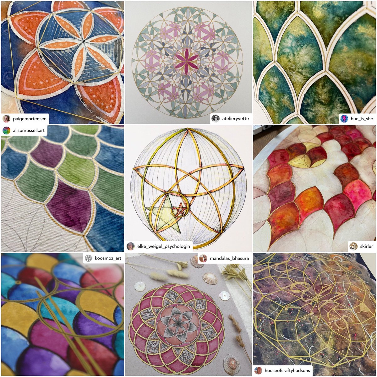 c0mplexnumber's tweet image. Only 1 week to go until my Introduction to Geometric Art online course…

Suitable for beginners, it introduces the golden ratio, Islamic pattern and Gothic tracery.

Attend the live Zoom sessions or work from the recordings at your own pace.

Learn more: eventbrite.co.uk/e/720742017777…