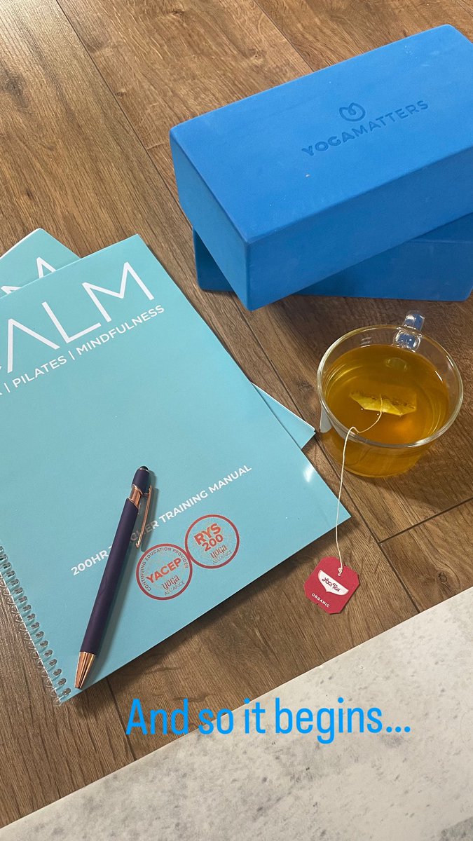 MrsJamesEYPS's tweet photo. Yoga teacher training begins today… 🧘 https://t.co/norfVZ3gIq