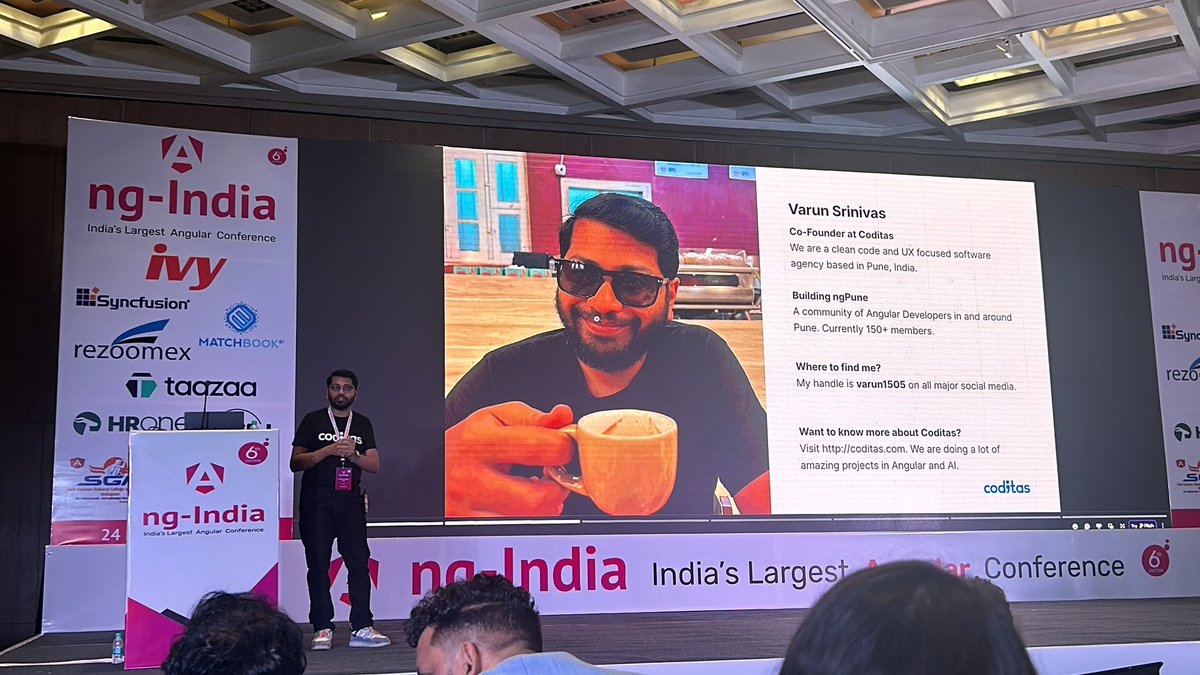 chellaInTech's tweet image. Angular schematics by Varun
#ngIndia #ngIndia24