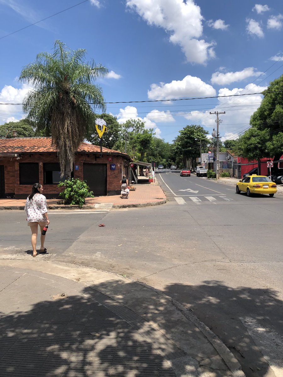 PARAGUAY QUE DUELE | 💔🇵🇾

🔹El doloroso contraste en imágenes de un árbol añejo, de gran porte y que daba mucha sombra y que fue talado. El mismo se encontraba en la vereda de un bar en Asunción.

🔹El hecho indigna más debido al calor extremo en Paraguay y a que cada vez hay