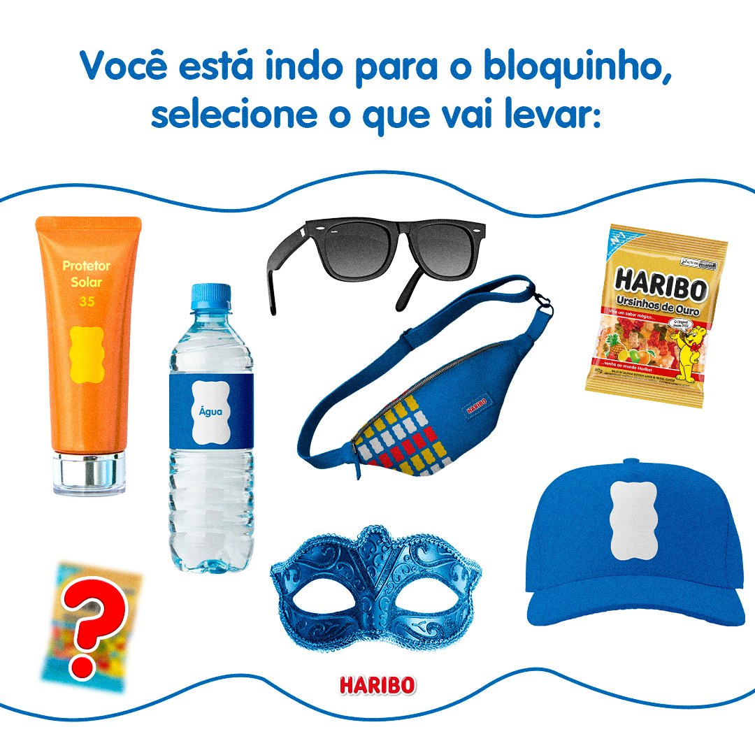 haribobrasil's tweet photo. Ir pro bloquinho sem Haribo na mochila? Isso não dá, hein, galera! 🤪 https://t.co/ocn5xiEOPB