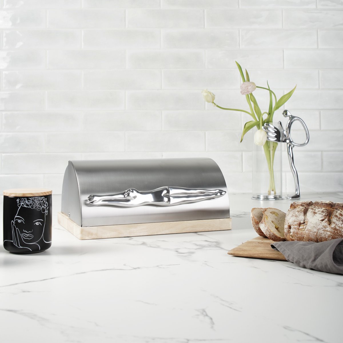 The Iconic Bread Bin. 

Our eye-catching Bread Bins prove that what’s on the outside counts almost as much as what’s on the inside. 
 
Bread Bin - diver - R4199 
 
Available online and in-store while stocks last: ow.ly/VSlJ50QzuvJ