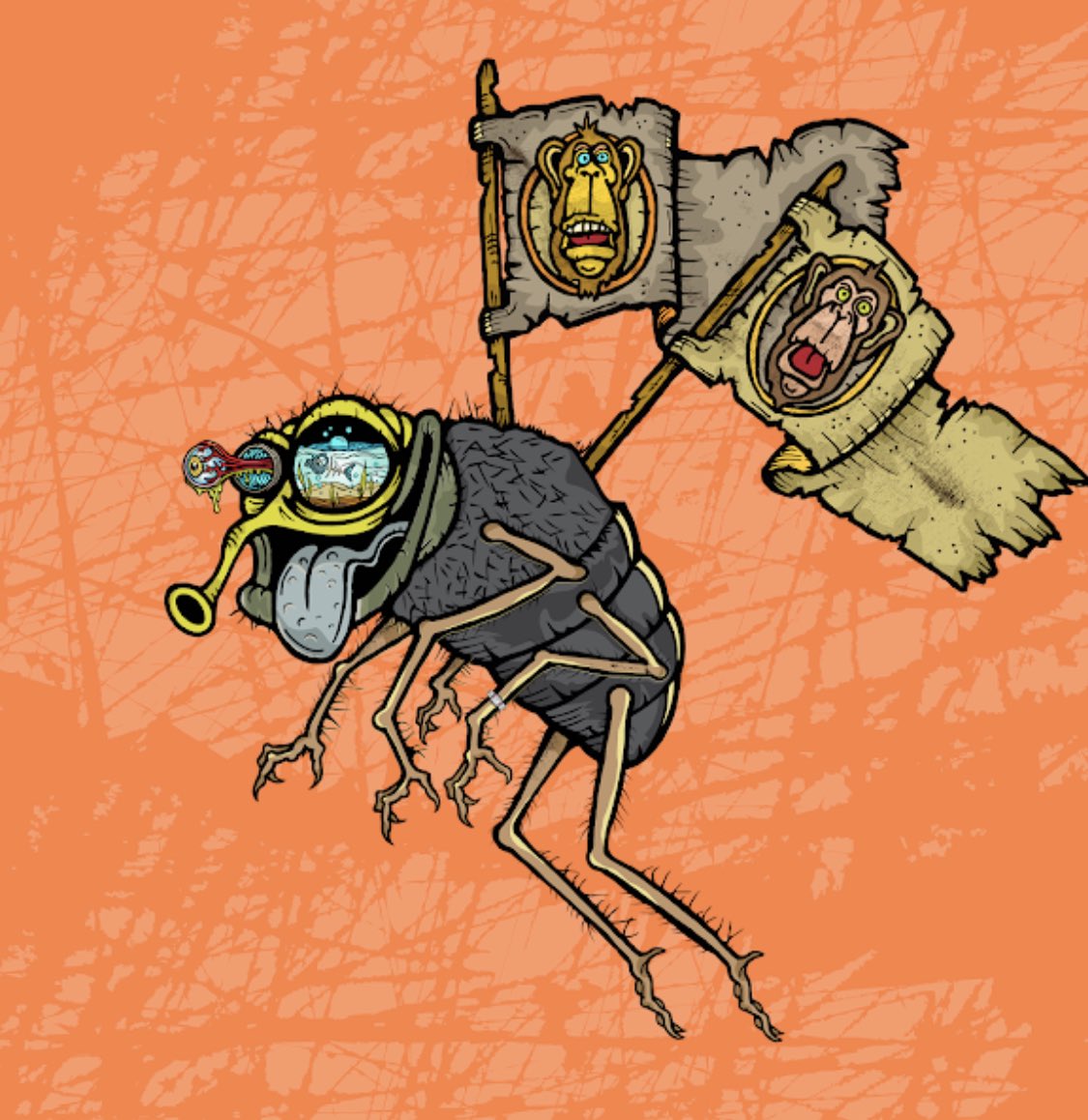 Funky Flies tweet media