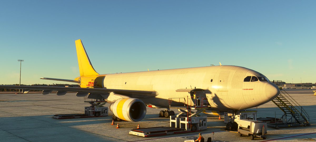 PilotFly04's tweet image. Cargo Ops with the A300-600F from @iniBuilds in DHL colors 🟡🔴

Madrid - Lisbon with callsign BCS230P on @vatsim ✈️

@vatsimSpain @VaccPortugal
