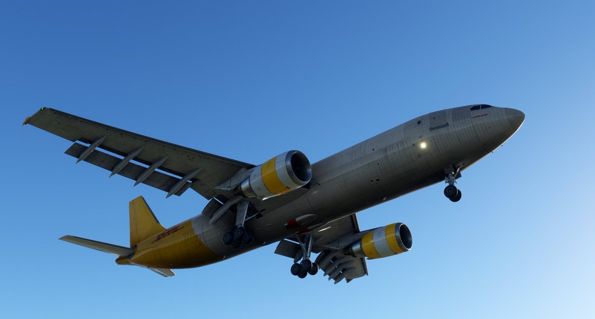 PilotFly04's tweet image. Cargo Ops with the A300-600F from @iniBuilds in DHL colors 🟡🔴

Madrid - Lisbon with callsign BCS230P on @vatsim ✈️

@vatsimSpain @VaccPortugal
