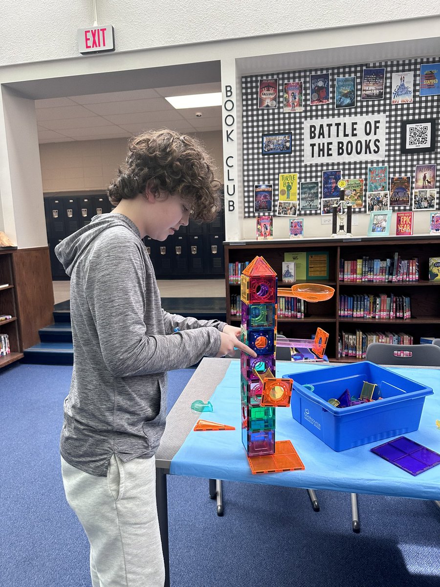 Unit 4 begins! Where can imagination lead you? Students explored this question through creative stations. Thanks <a href="/Lilllibrarian/">Sarah Lill</a> for putting this together!