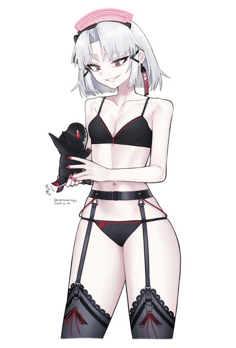メイド・フォー・ヴィランの下着と犬マスコットに思いを馳せた絵です ぷりぷり……(尻尾)
下着絵なので一応センシティブ設定にしています 