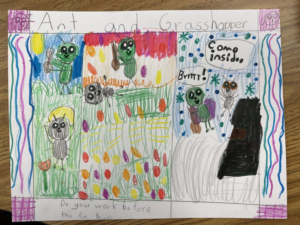 A few students put their creativity to action yesterday by making “Story Quilts” about various fables.  They drew pictures to share the moral and described the beginning, middle, and end! What a fun way to analyze stories and to share the lessons learned!#LOVEBGSTEM <a href="/BGESTEM/">Ball Ground STEM Academy</a>