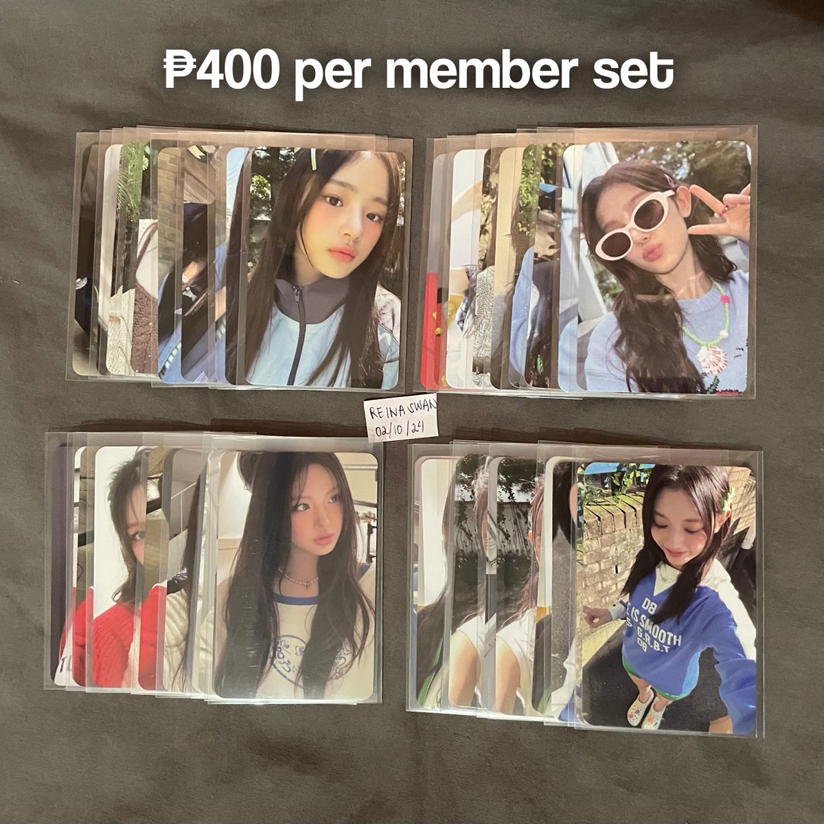 mxcartt's tweet photo. wts lfb ph nwjns pcs 

bluebook omg get up sg24 ls weverse

— on-hand, mint condi
— x sensi / impatient
— prio payo / 3d dop 20% nrdp
— can look for hatian

mod : sdd (mm), j&amp;t, sco
mop : gcash, maya

take all : ₱3800

will give official freebies

reply "mine" or dm to claim ! https://t.co/hWqglLANBr
