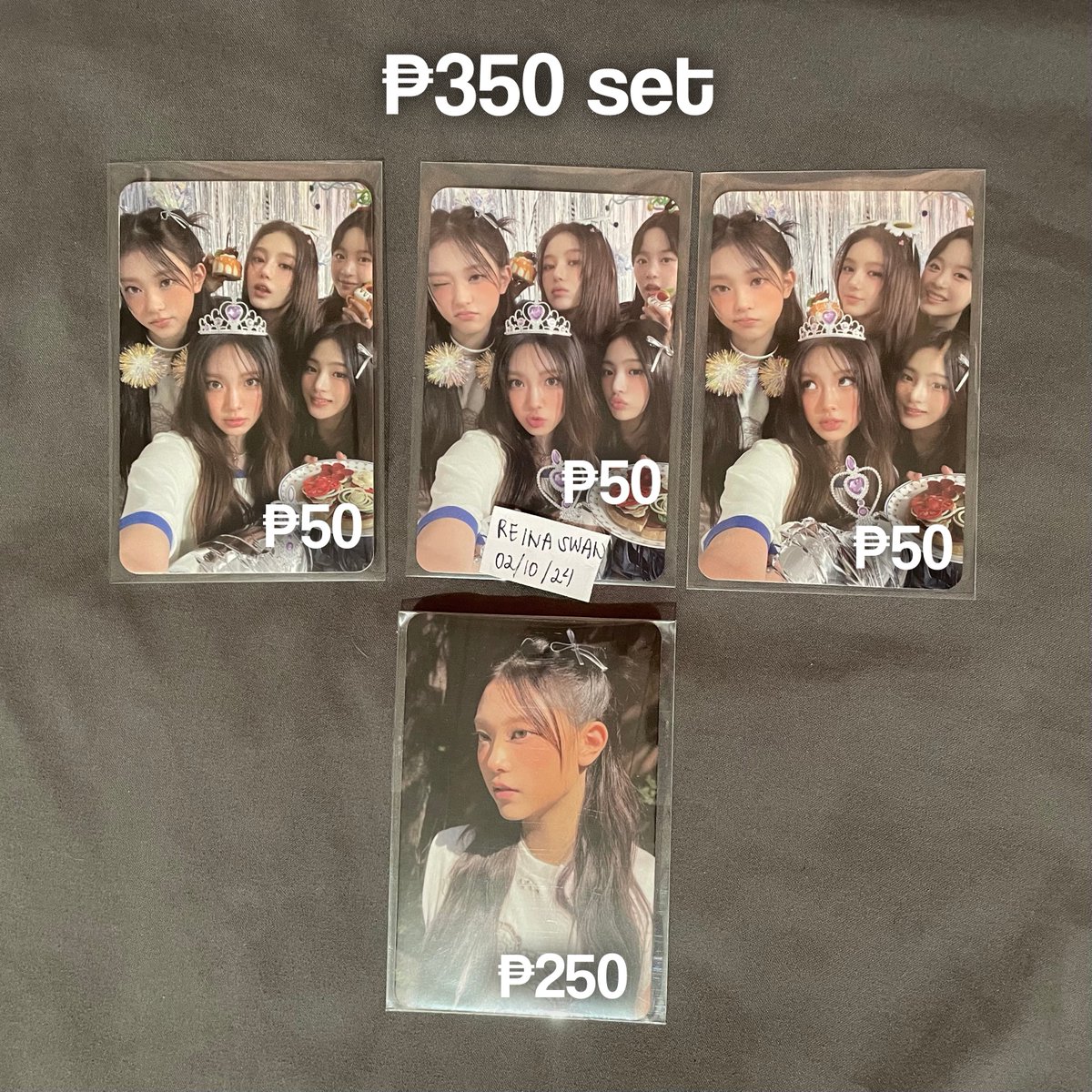 mxcartt's tweet photo. wts lfb ph nwjns pcs 

bluebook omg get up sg24 ls weverse

— on-hand, mint condi
— x sensi / impatient
— prio payo / 3d dop 20% nrdp
— can look for hatian

mod : sdd (mm), j&amp;t, sco
mop : gcash, maya

take all : ₱3800

will give official freebies

reply "mine" or dm to claim ! https://t.co/hWqglLANBr
