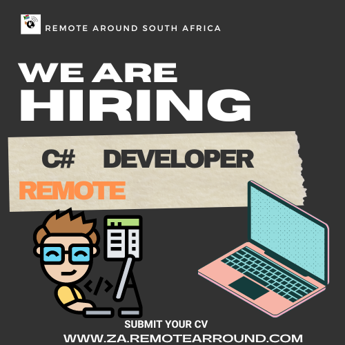 🌟💻 Exciting Opportunity Alert! 💻🌟 Are you a seasoned C# developer

REMOTE OFFER: za.remotearround.com/job/c-develope…

REMOTE OFFERS SOUTH AFRICA: za.remotearround.com/jobs-list-v1/?…

#remotearroundza #vacancies #CSharpDeveloper #RemoteWork #NorthWestJobs #WebDevelopment #ApplicationSupport
