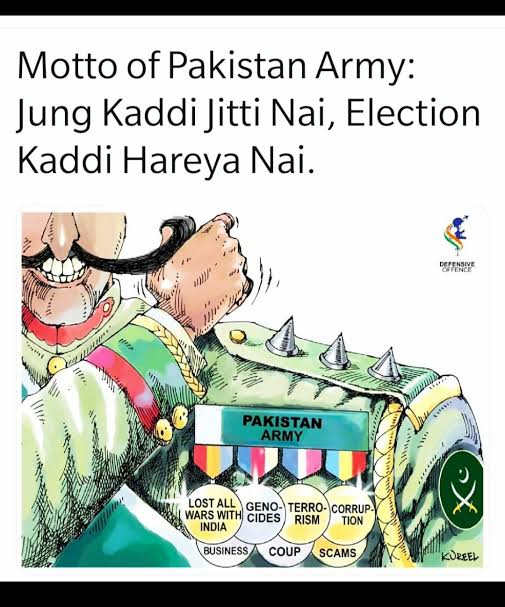 #PakistanArmy  proved this  meme wrong... Today it LOST  ELECTIONS  ALSO... 🤡🤣😂😂😂
#PakistanElection2024