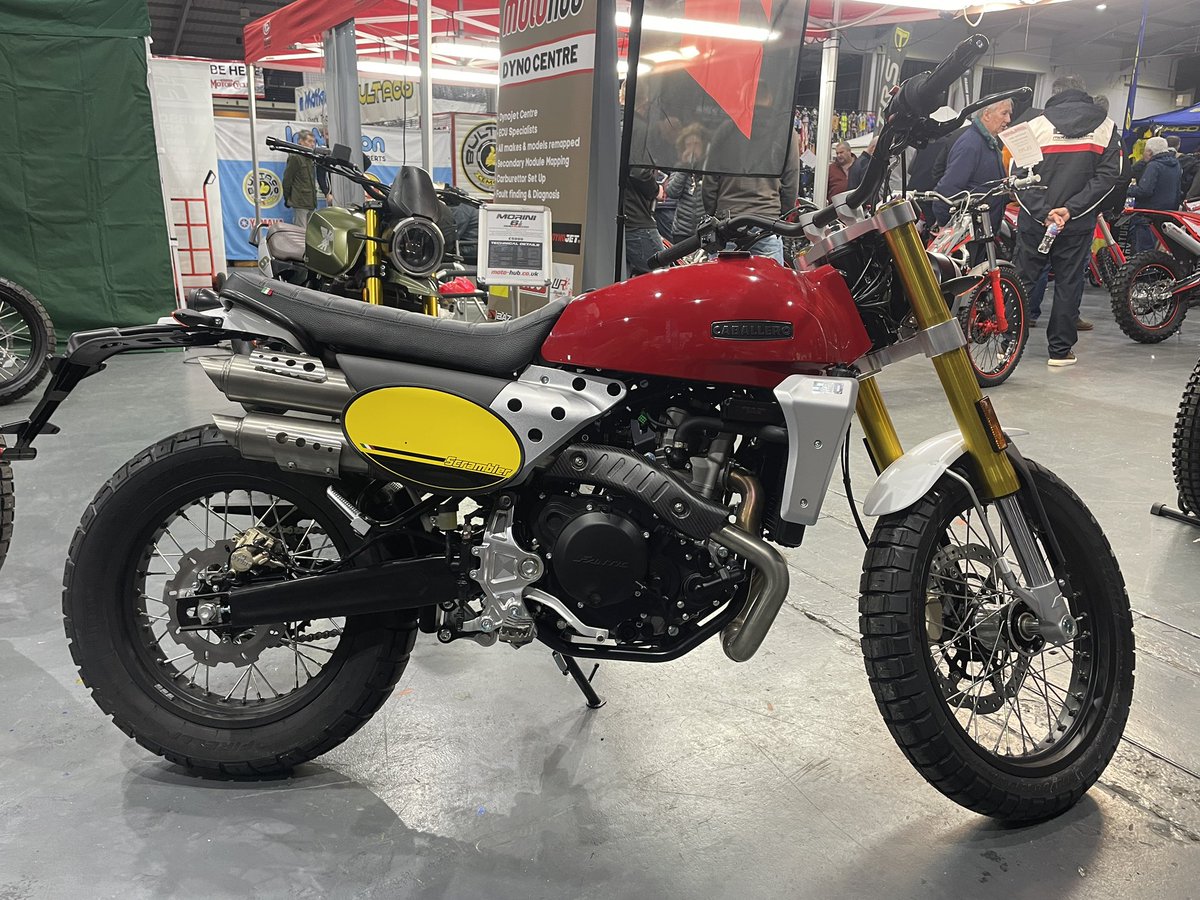 This weekend we’ve brought a selection of  bikes to the @classicdirtbikeshow. Come to our stand to see a selection from @motomoriniuk <a href="/fanticmotor/">Fantic Motor</a> @rieju_oficial &amp; see for yourself the amazing value &amp; spec of the bikes. Also to occupy us so we dont buy to many classic dirt bikes!