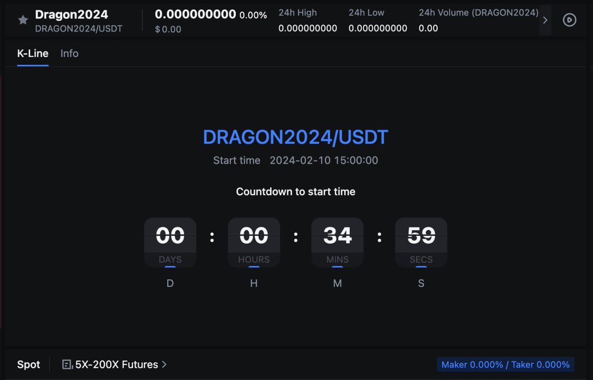 dragoncoinn's tweet photo. T-MINUS 30MIN 🚀

#DRAGON2024 #MEXC https://t.co/cL5rFN7dve